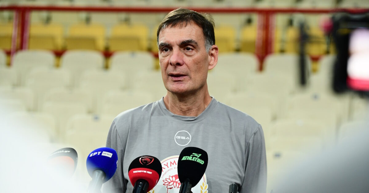 Γιώργος Μπαρτζώκας πριν το Παναθηναϊκός – Ολυμπιακός: «Δεν με επηρεάζουν τα όσα γράφονται για εμένα»
