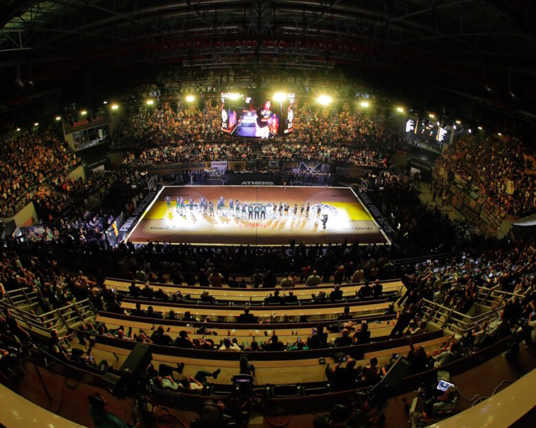 Δύο συλλήψεις οπαδών για χρήση λέιζερ στο Final Four του BCL που έγινε στην SUNEL Arena