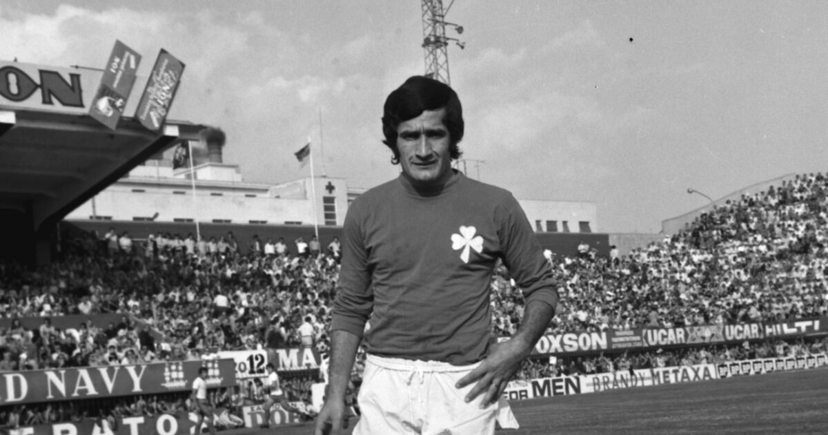 Juan Ramon Veron, a veteran Panathinaikos footballer died
