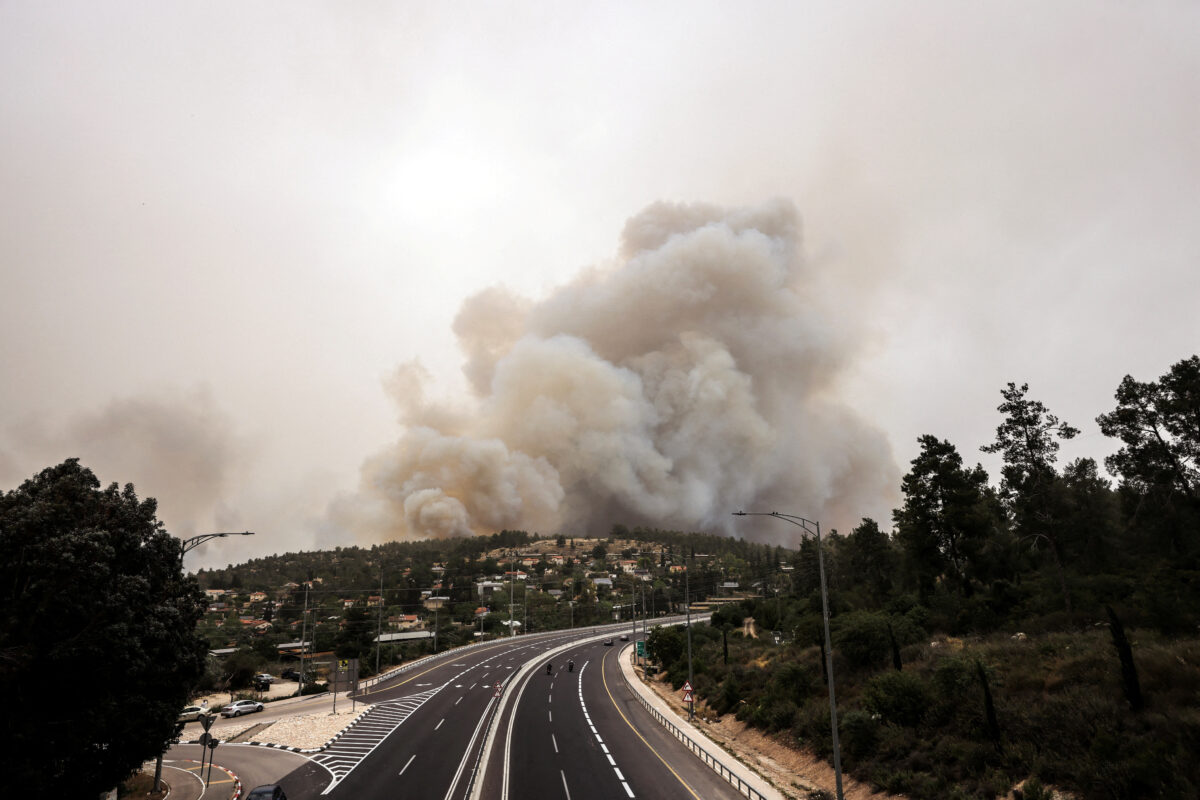 Μεγάλες φωτιές μαίνονται στο Ισραήλ