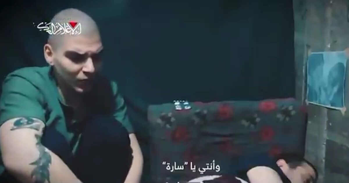 Hamas posted a new video with two Israeli hostages held in the Gaza Strip