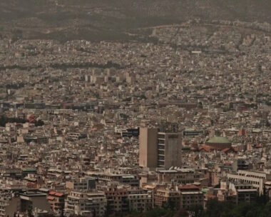 Αφρικανική σκόνη πάνω από την Αθήνα