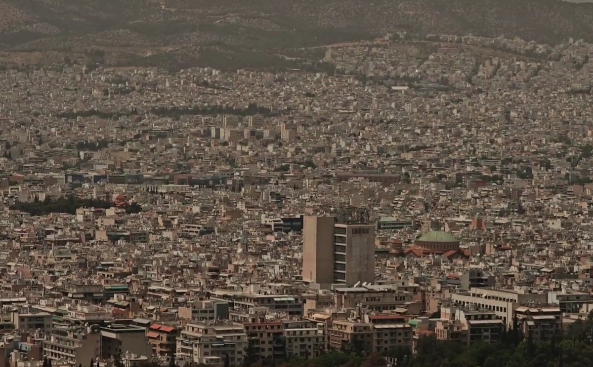 Αφρικανική σκόνη πάνω από την Αθήνα