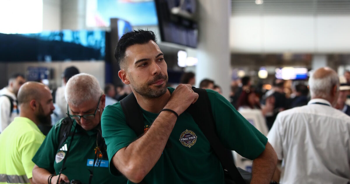 Panathinaikos arrived in Abu Dhabi for Euroleague Final 4 under the sounds of the team’s anthem