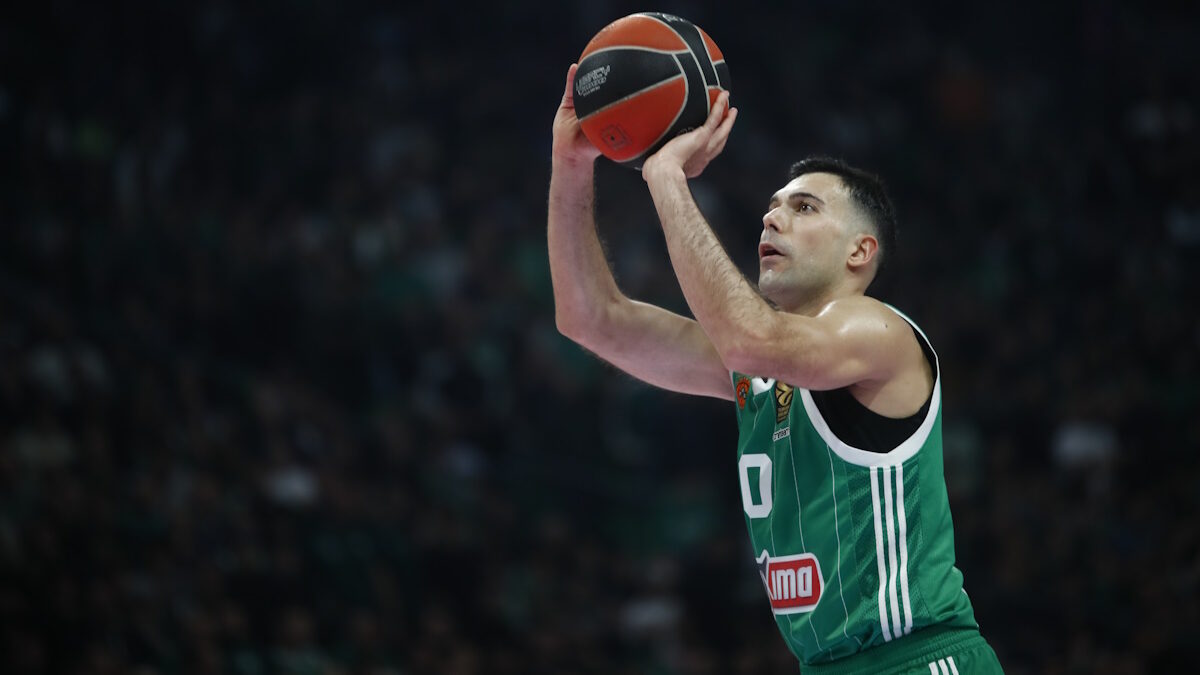 Ο Κώστας Σλούκας του Παναθηναϊκού  (ΦΩΤΟ ΣΤΕΛΙΟΣ ΣΤΕΦΑΝΟΥ