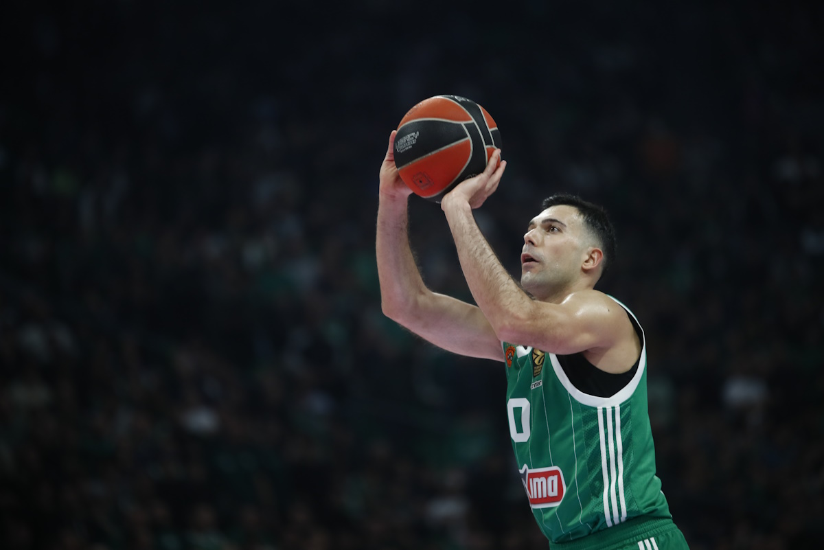 Ο Κώστας Σλούκας του Παναθηναϊκού  (ΦΩΤΟ ΣΤΕΛΙΟΣ ΣΤΕΦΑΝΟΥ