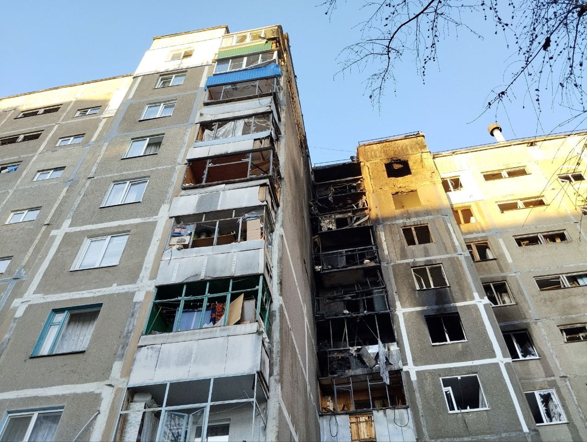 Στιγμιότυπο από πρόσφατη ουκρανική επίθεση στο Κουρσκ