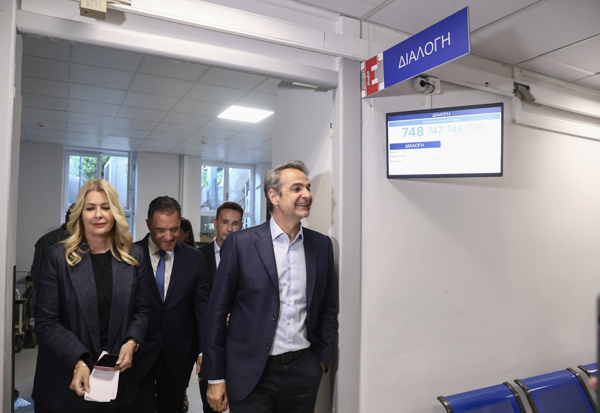 Επίσκεψη του Πρωθυπουργού, Κυριάκου Μητσοτάκη στο νοσοκομείο «Ευαγγελισμός»