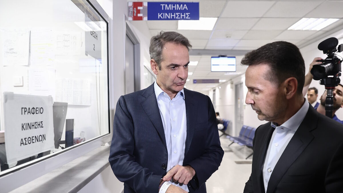 Επίσκεψη του Πρωθυπουργού, Κυριάκου Μητσοτάκη στο νοσοκομείο «Ευαγγελισμός»