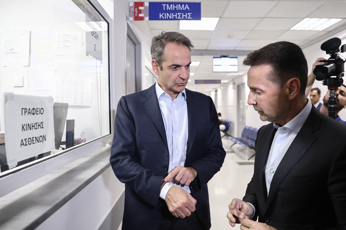Επίσκεψη του Πρωθυπουργού, Κυριάκου Μητσοτάκη στο νοσοκομείο «Ευαγγελισμός»