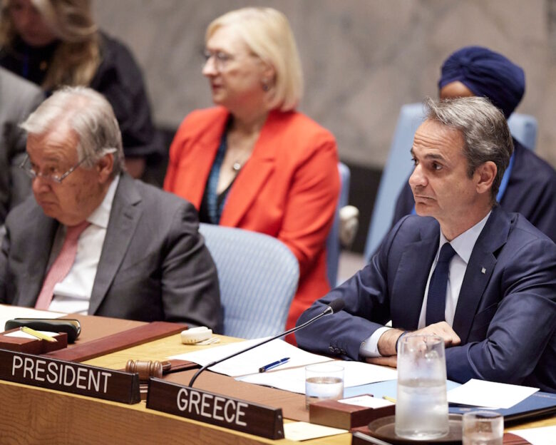 Συνάντηση Μητσοτάκη – Γκουτέρες στον ΟΗΕ: Ο Πρωθυπουργός χαιρέτισε τις προσπάθειες επανεκκίνησης των συνομιλιών για το Κυπριακό