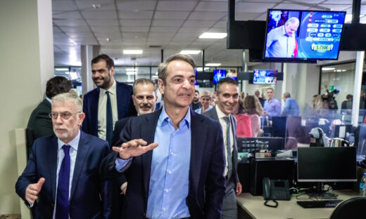Ο Πρωθυπουργός, Κυριάκος Μητσοτάκης στην ΕΡΤ