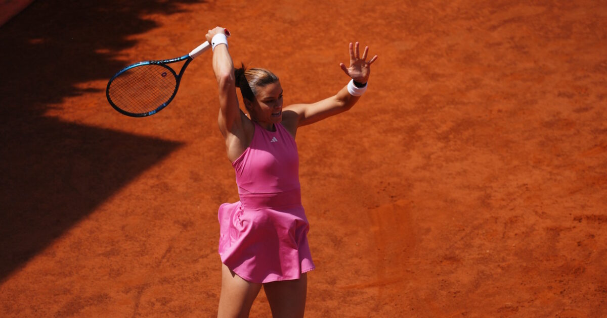 Maria Sakkari – Magda Linet 1-2: Exclusion with Rome Masters Rome