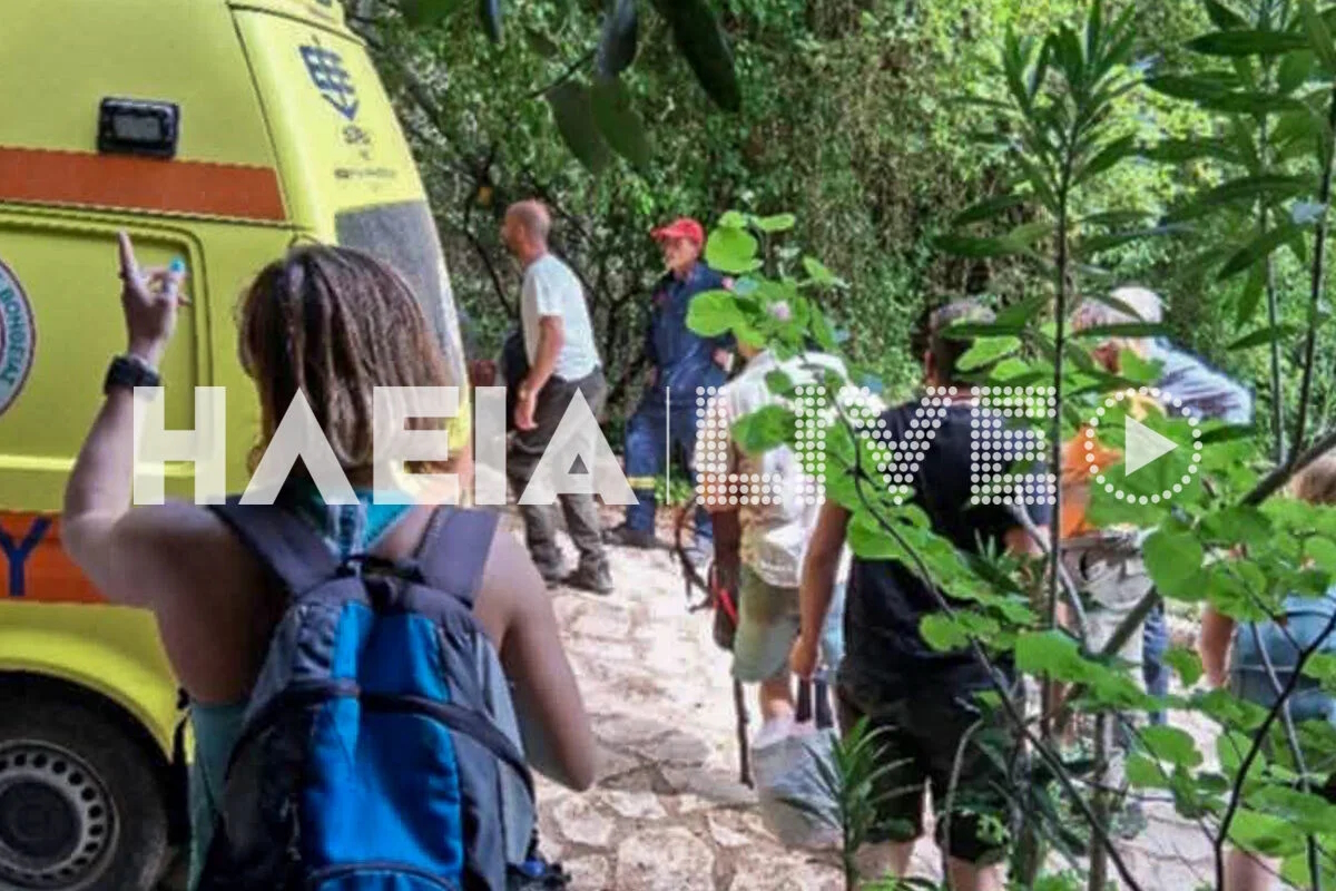 Πτώση πατέρα και γιου σε χαράδρα στη Νέδα