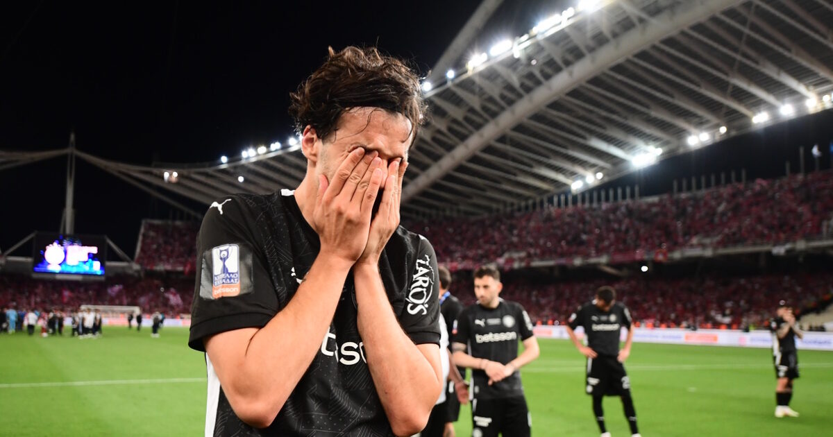 OFI – Olympiacos: The festivities of the Greek Cup conquerors and the tears of the Cretans