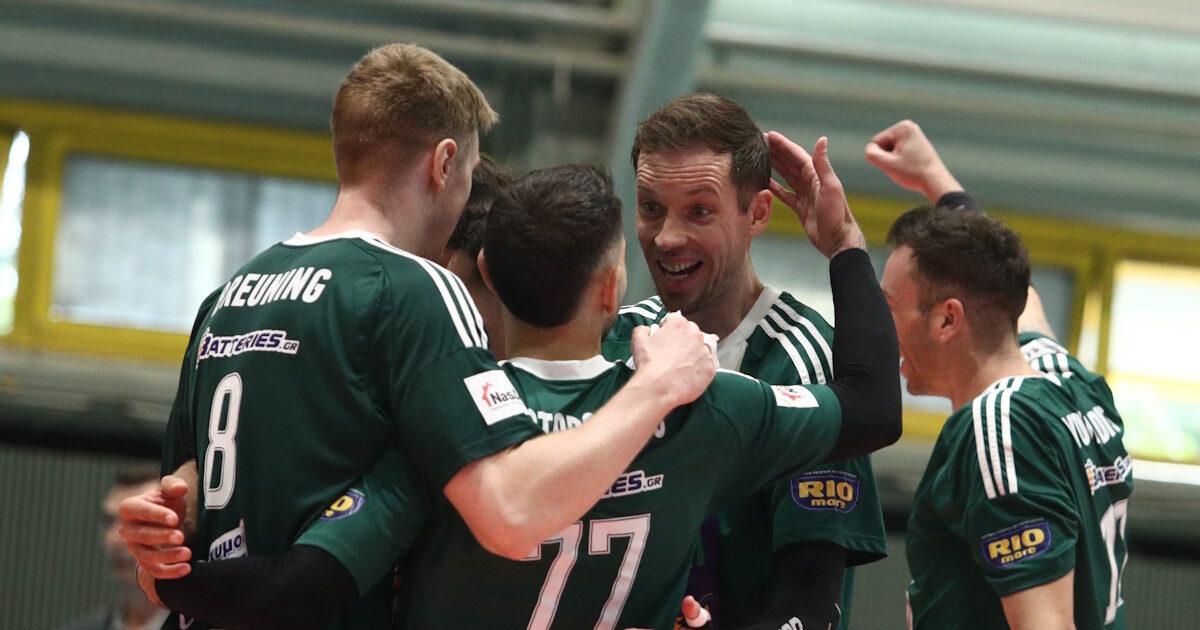 Panathinaikos – Olympiacos 3-2: “wiped” the finals and won the Men’s Volley League championship