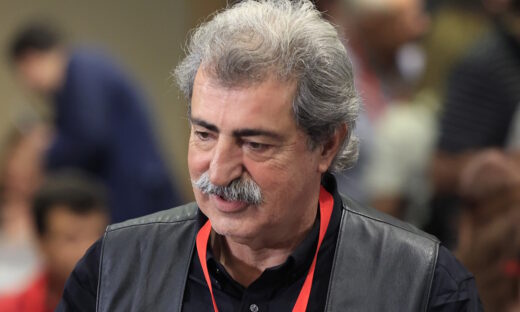 Ο Παύλος Πολάκης στη συνεδρίαση της Κεντρικής Επιτροπής του ΣΥΡΙΖΑ