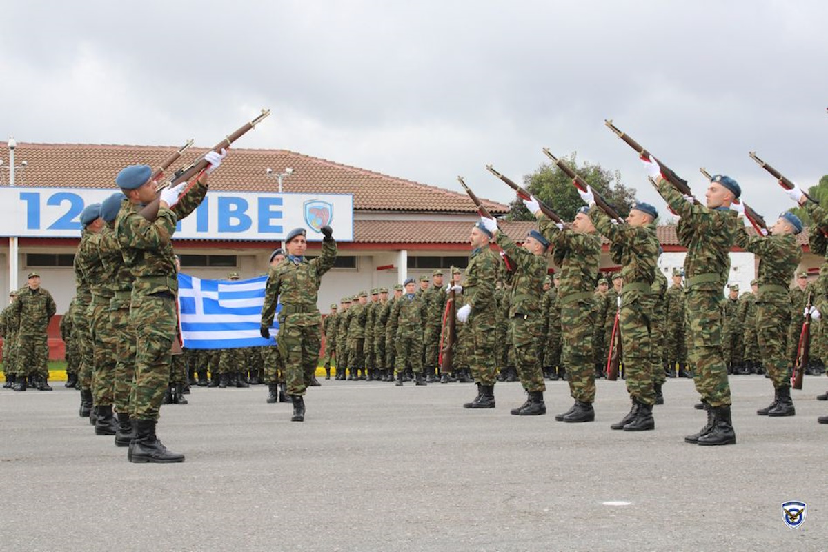 ΓΕΑ - Ορκωμοσία οπλιτών θητείας
