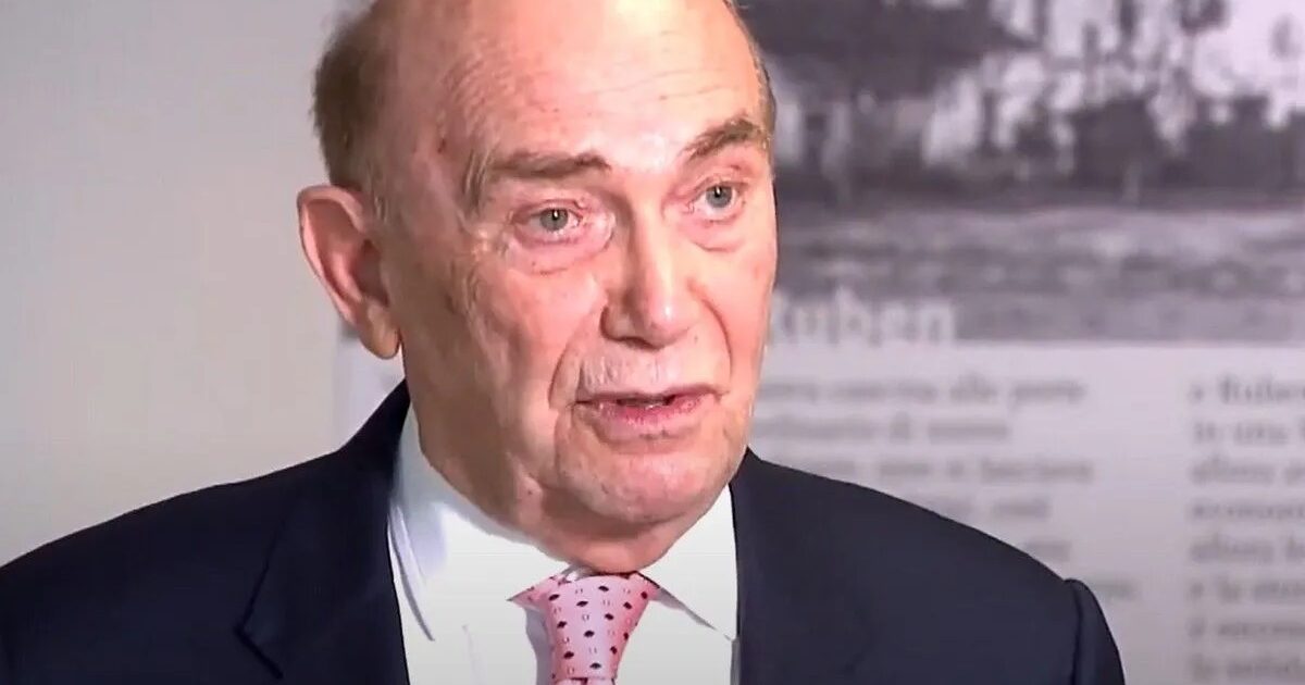 Former Inter -President Ernesto Pellegrini died