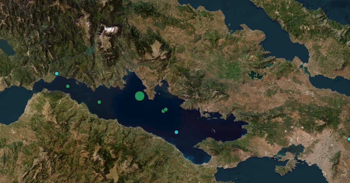 Σεισμός 4,8 Ρίχτερ έγινε αισθητός στην Αττική – Κοντά στο Γαλαξίδι το επίκεντρο