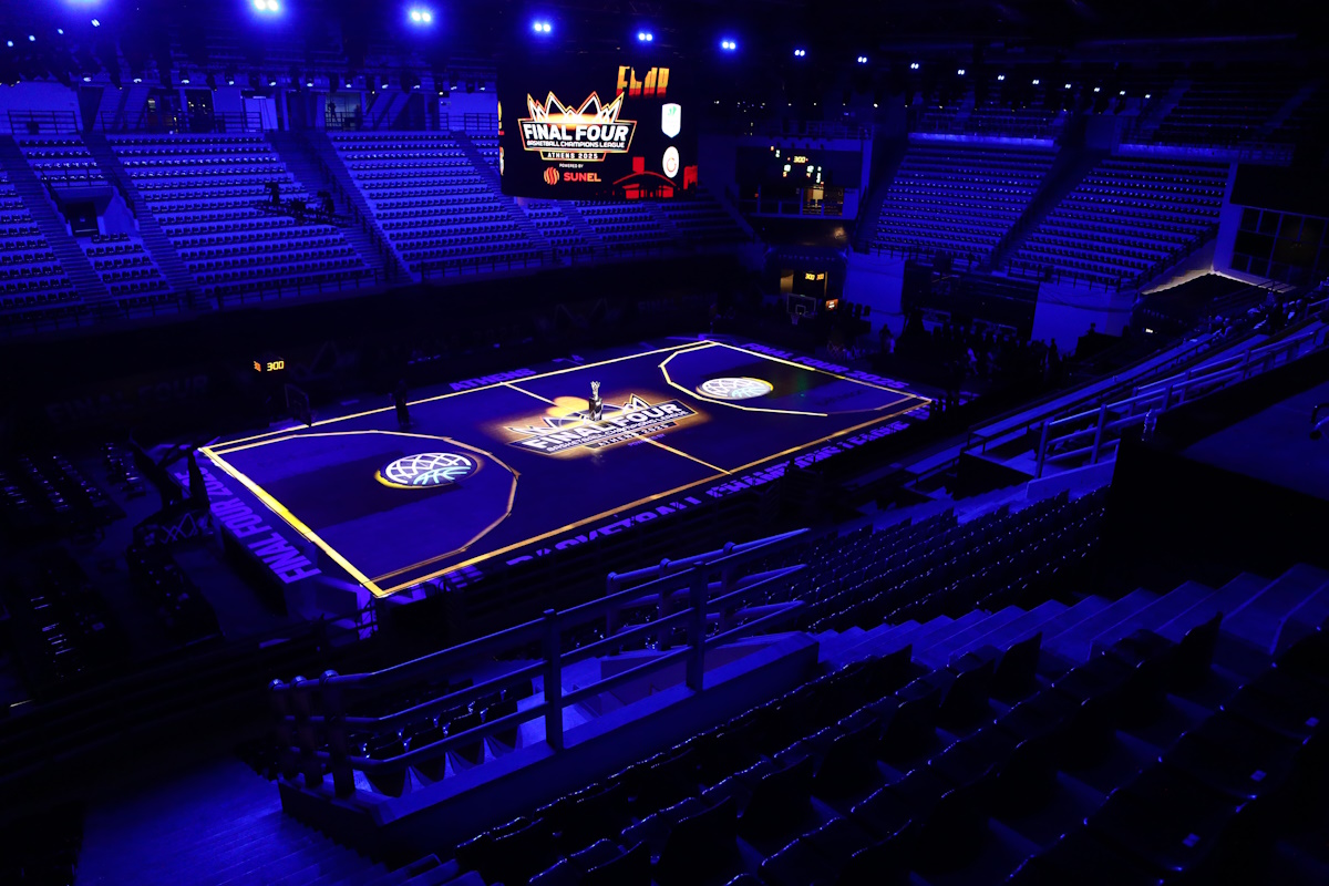 Η SUNEL Arena τη ΑΕΚ έτοιμη για το FINAL Four του BCL