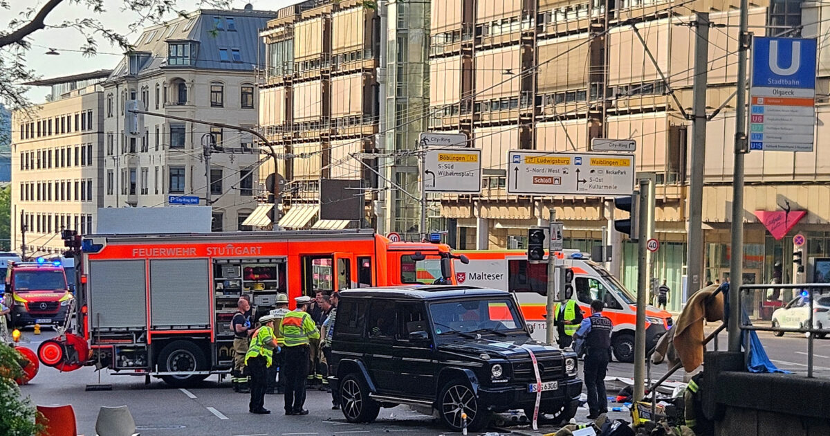 Stuttgart: “Rolling accident” Pedestrian seduction with a dead and 2 seriously injured