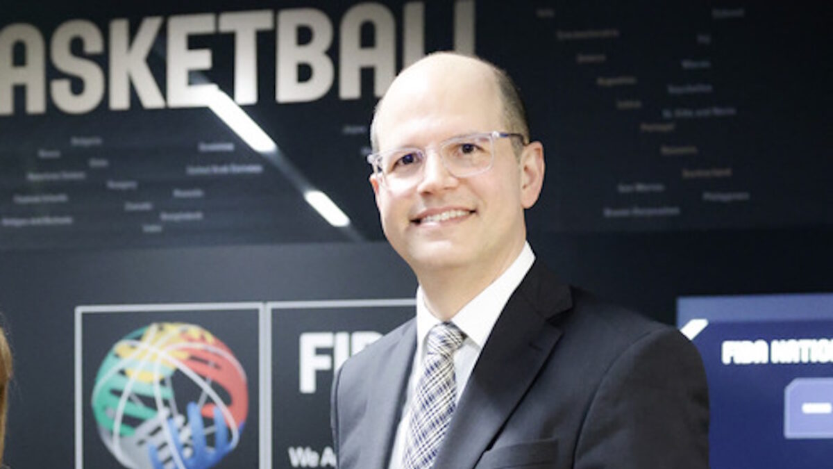 Ο γενικός γραμματέας της FIBA, Ανδρέας Ζαγκλής (ΦΩΤΟ ΑΠΕ-ΜΠΕ
