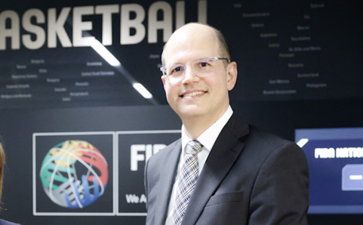 Ο γενικός γραμματέας της FIBA, Ανδρέας Ζαγκλής (ΦΩΤΟ ΑΠΕ-ΜΠΕ