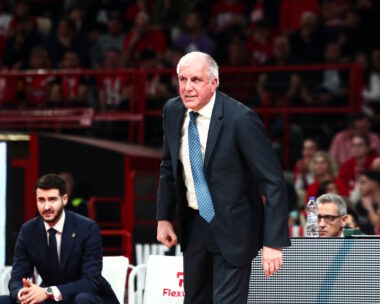 Ο προπονητής της Παρτιζάν, Ζέλικο Ομπράντοβιτς (ΦΩΤΟ ΘΑΝΑΣΗΣ ΔΗΜΟΠΟΥΛΟΣ