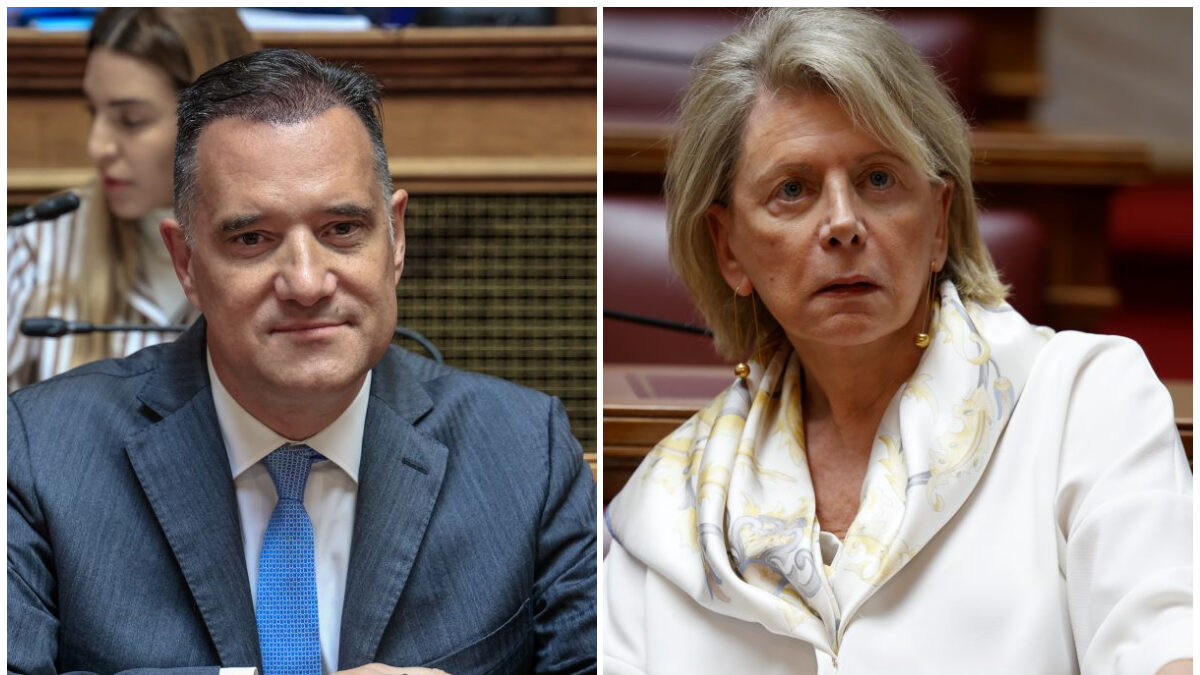 Άδωνις Γεωργιάδης και Έλενα Ακρίτα