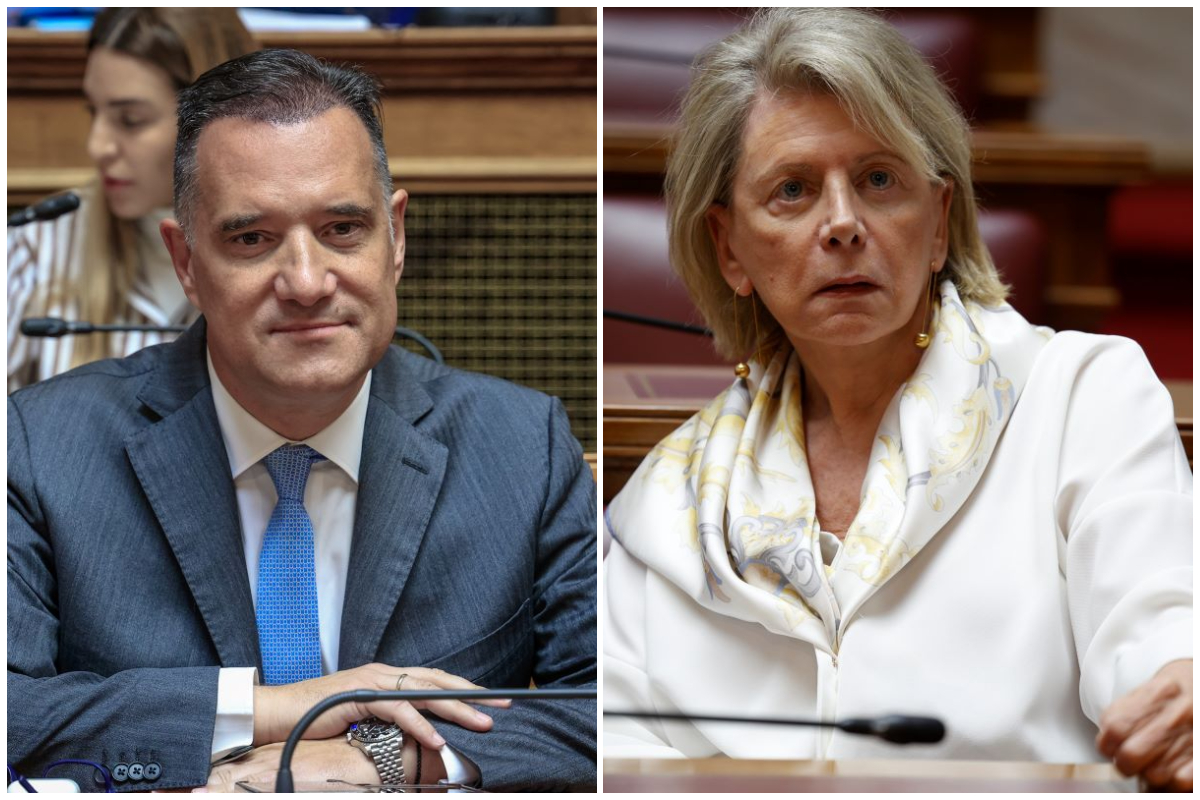 Άδωνις Γεωργιάδης και Έλενα Ακρίτα