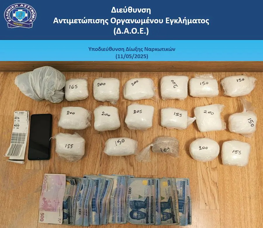 Κατασχεμένες ναρκωτικές ουσίες