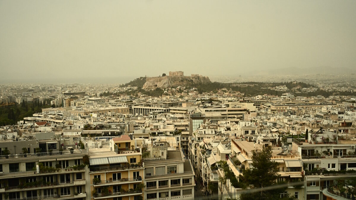 Αφρικανική σκόνη στην Αθήνα