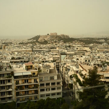 Αφρικανική σκόνη στην Αθήνα