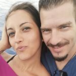 Η Κυριακή Γρίβα και ο σύντροφός της που την δολοφόνησε εν ψυχρώ έξω από το ΑΤ Αγίων Αναργύρων το 2024