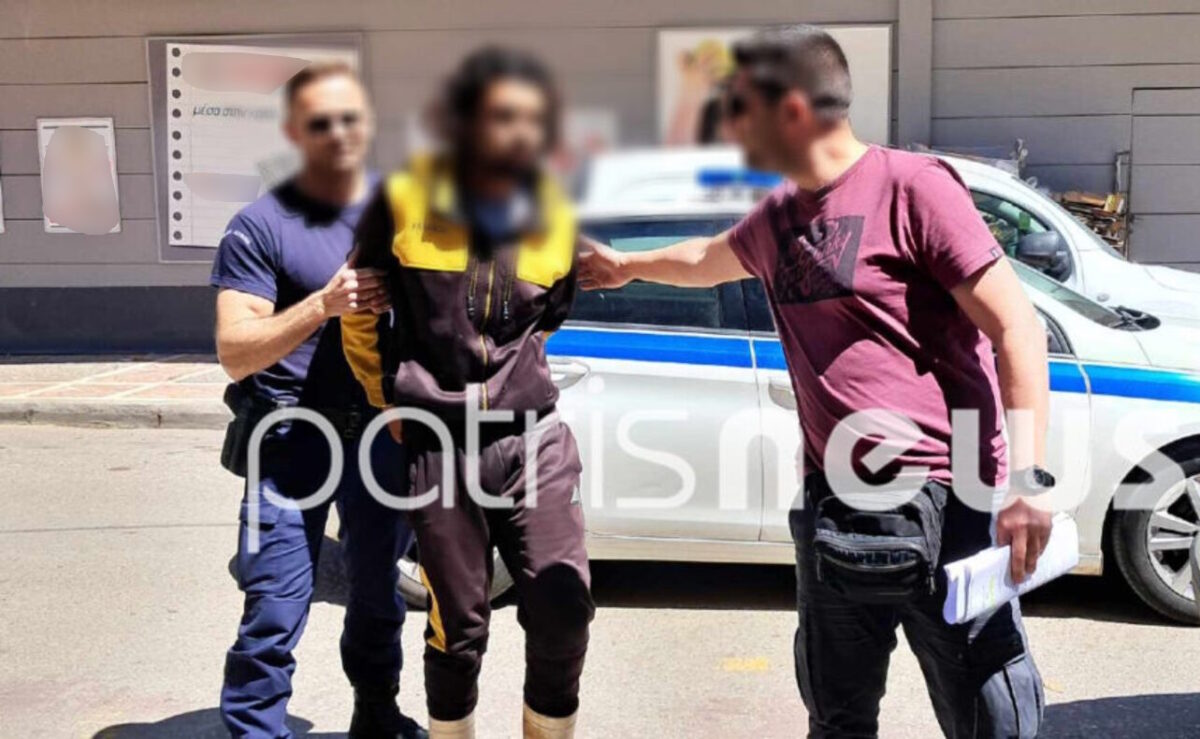 Ο Αιγύπτιος δράστης της δολοφονίας τη στιγμή που προσέρχεται στο δικαστήριο