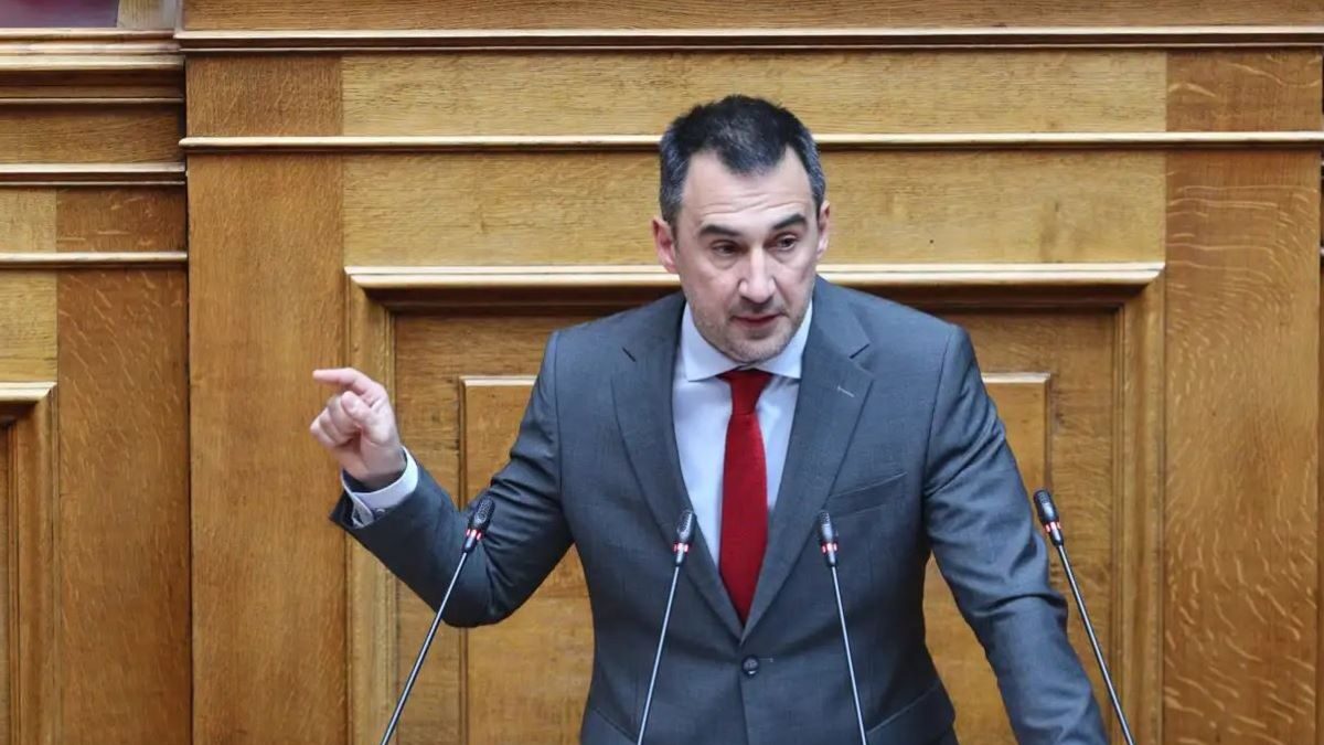 Ο πρόεδρος της Νέας Αριστεράς Αλέξης Χαρίτσης