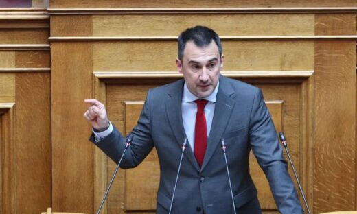 Ο πρόεδρος της Νέας Αριστεράς Αλέξης Χαρίτσης