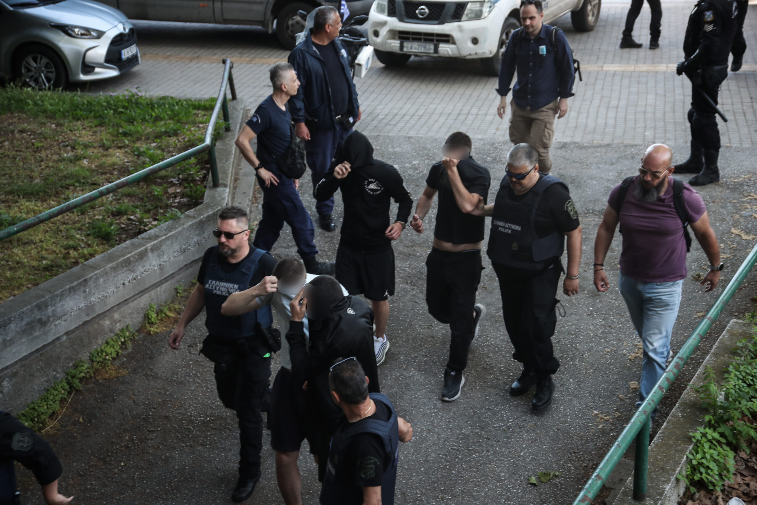 Στον εισαγγελέα οι 28 συλληφθέντες της ακροδεξιάς οργάνωσης στη Θεσσαλονίκη