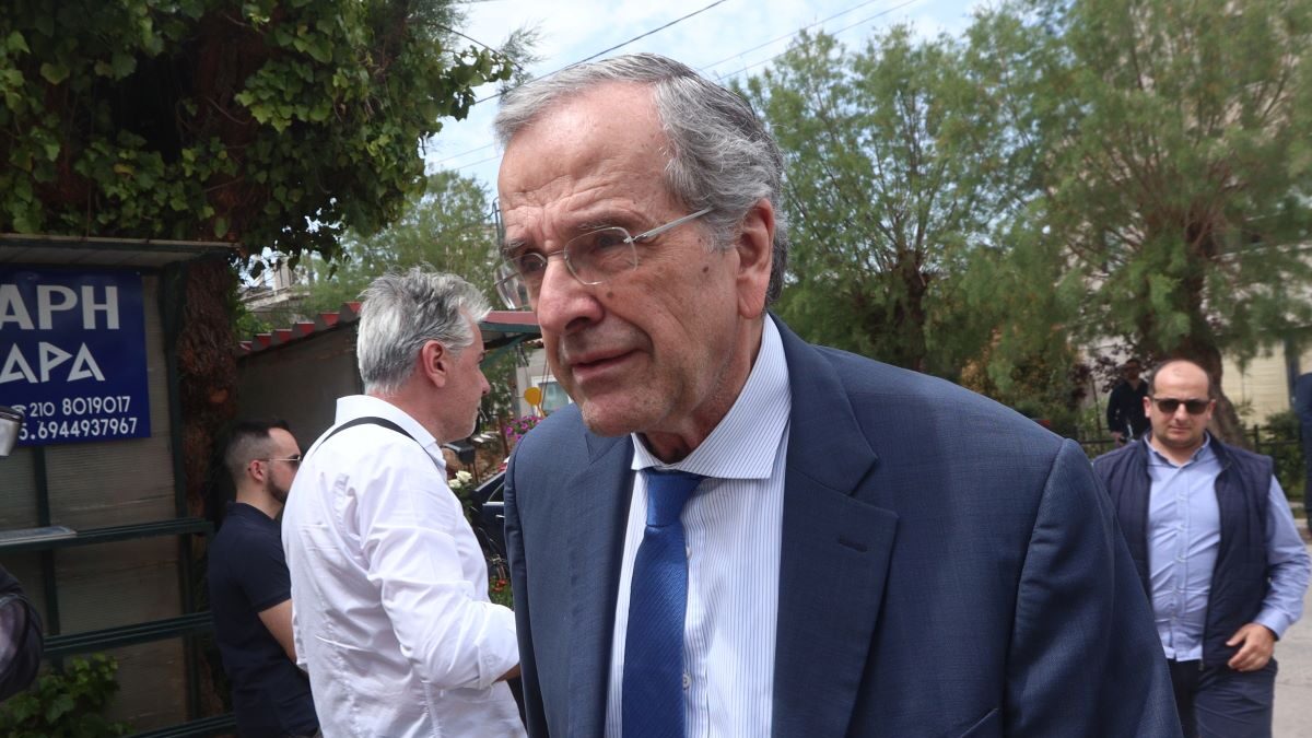 Ο πρώην πρωθυπουργός Αντώνης Σαμαράς