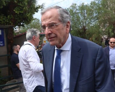 Ο πρώην πρωθυπουργός Αντώνης Σαμαράς