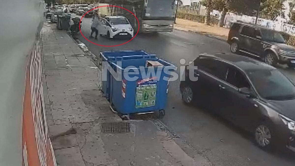 Ο 24χρονος καταφέρνει να βγει από το αυτοκίνητο των απαγωγέων του