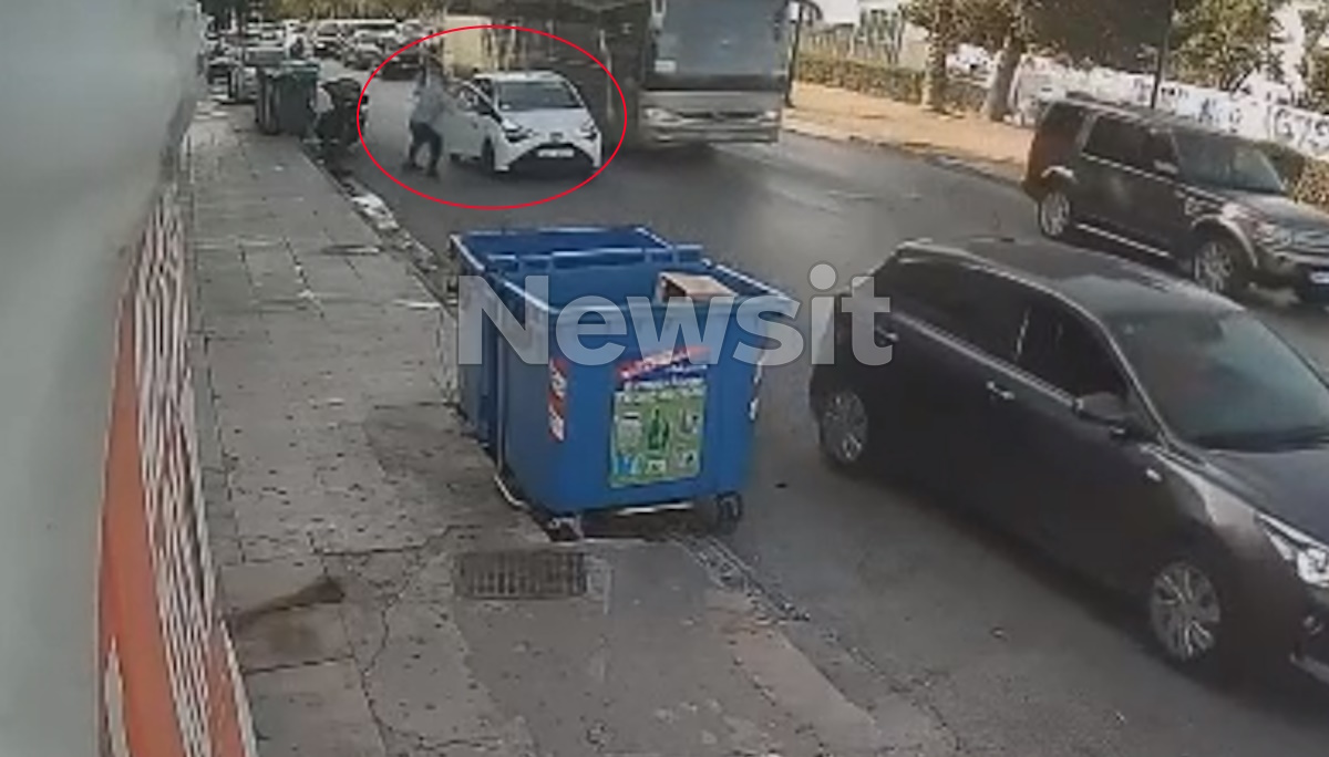 Ο 24χρονος καταφέρνει να βγει από το αυτοκίνητο των απαγωγέων του