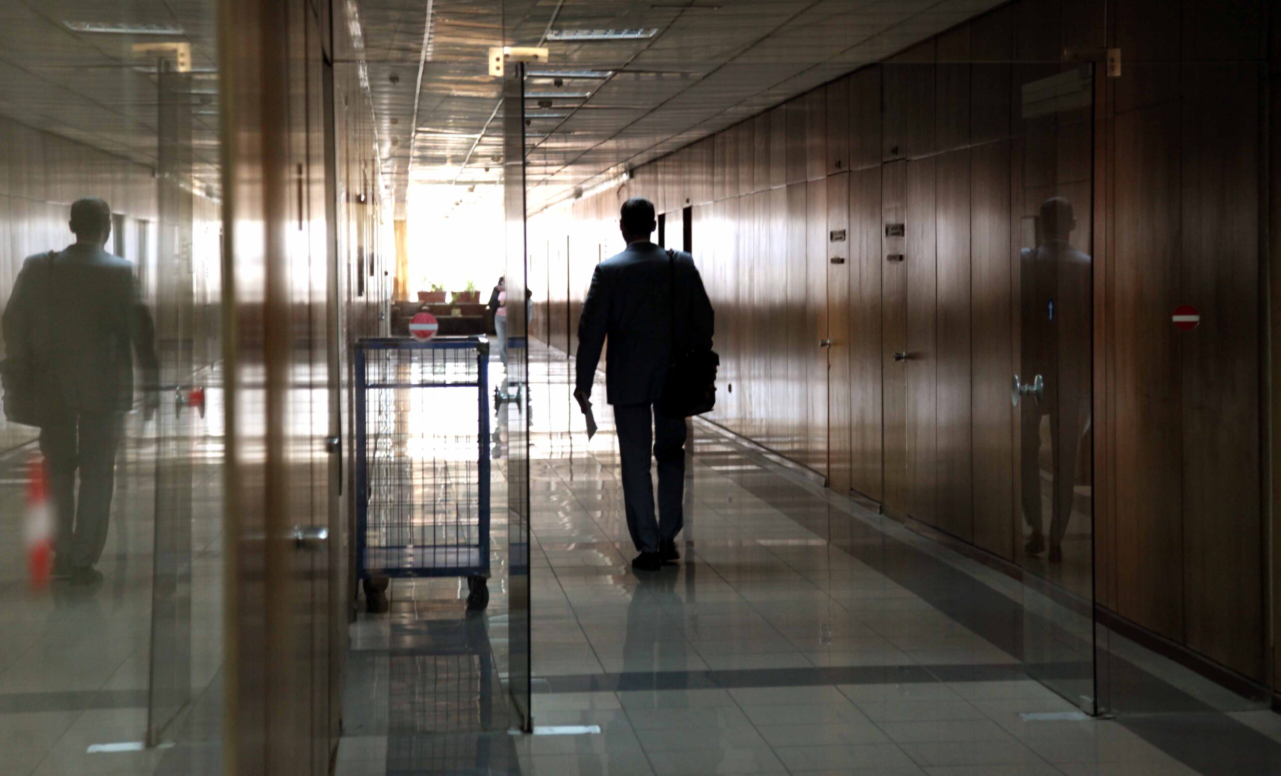 Στιγμιότυπο από το εσωτερικό του Αρείου Πάγου