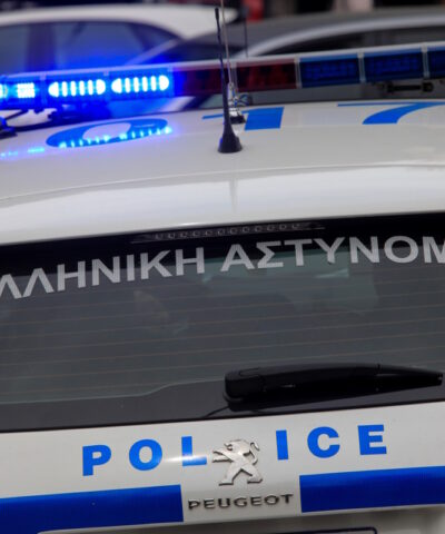 Ένα περιπολικό