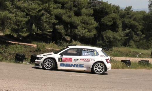 Μηνάς Μπενής - Πανάγγελος Ρέκκας με ένα Skoda Fabia R5