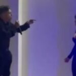Η στιγμή της αντιπαράθεσης μεταξύ του ζευγαριού