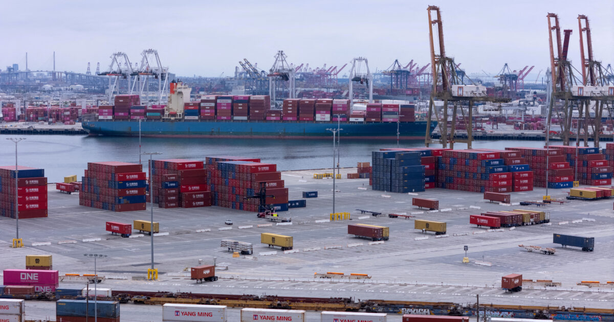 Commercial traffic to the Pacific was launched after the US -China Agreement