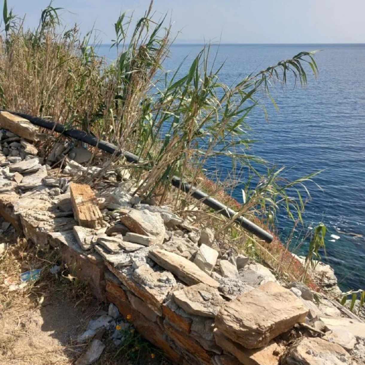 Τροχαίο δυστύχημα στην Άνδρο