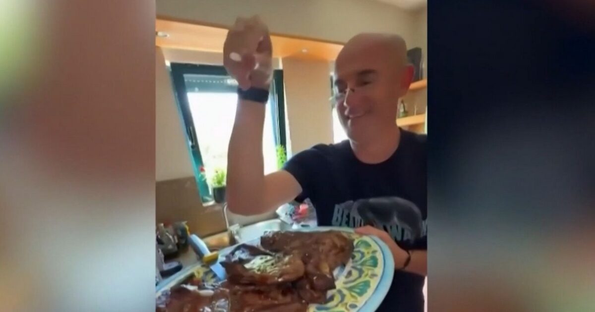 Predrag Djordjevic imitated Nusret and turned viral
